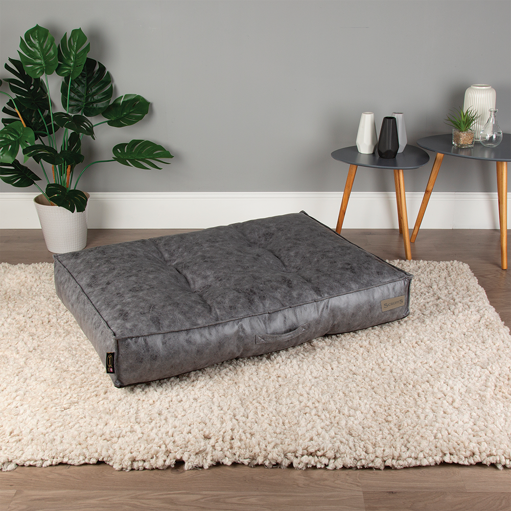 Knightsbridge Dog Mattress (Chocolate, Turquoise, Grey or Olive) by Scruffs-13