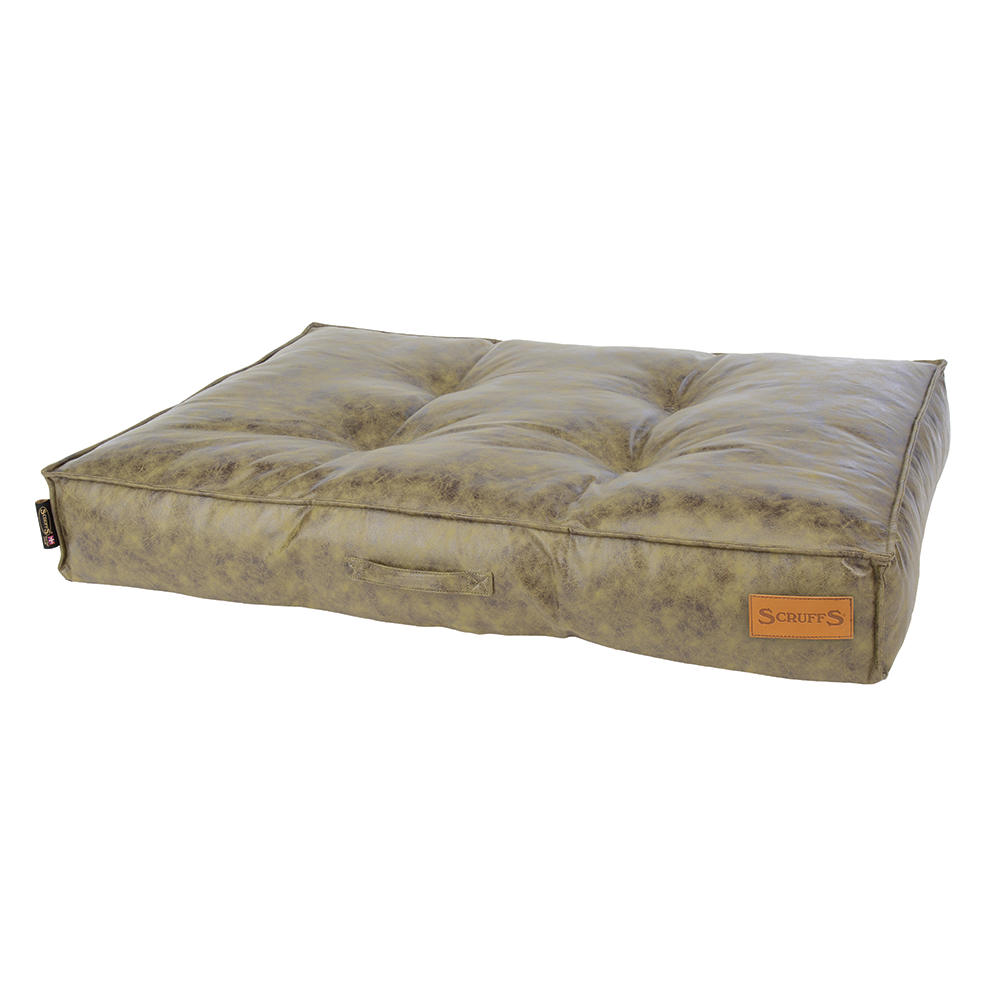 Knightsbridge Dog Mattress (Chocolate, Turquoise, Grey or Olive) by Scruffs-4