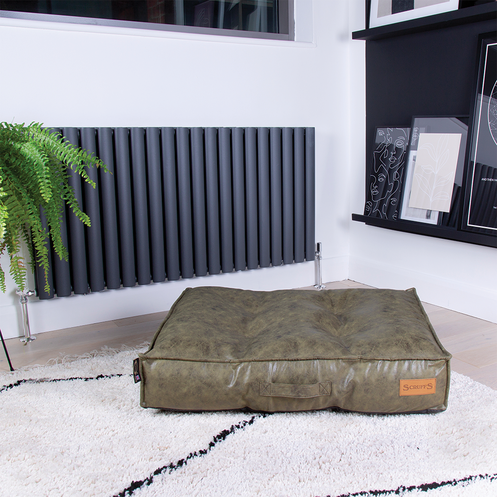 Knightsbridge Dog Mattress (Chocolate, Turquoise, Grey or Olive) by Scruffs-14
