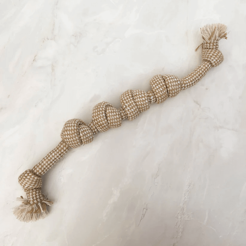 Natural Hemp Rope Dog Toys – by Furry Tails-5