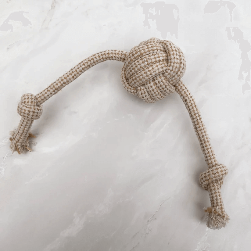 Natural Hemp Rope Dog Toys – by Furry Tails-7