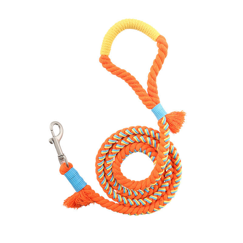 Rope Dog Leash made with Handcrafted Cotton-5