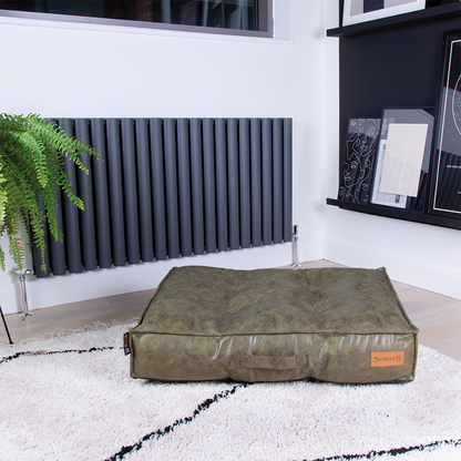 Knightsbridge Dog Mattress (Chocolate, Turquoise, Grey or Olive) by Scruffs-14