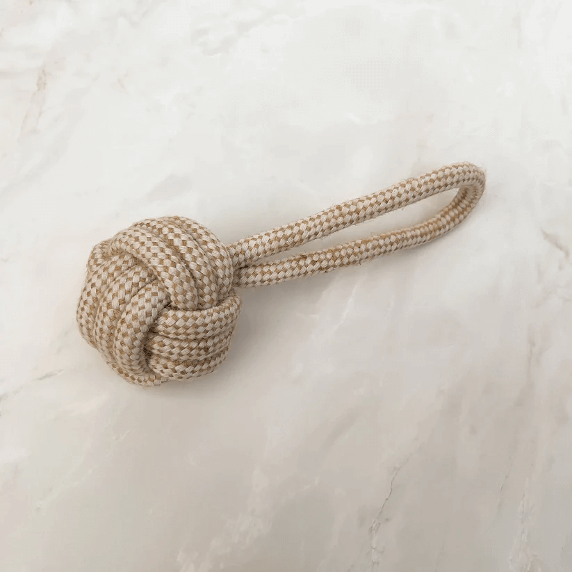 Natural Hemp Rope Dog Toys – by Furry Tails-4