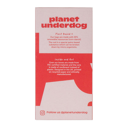 120 Planet Underdog Compostable Dog Poop Bags - Red Box-2