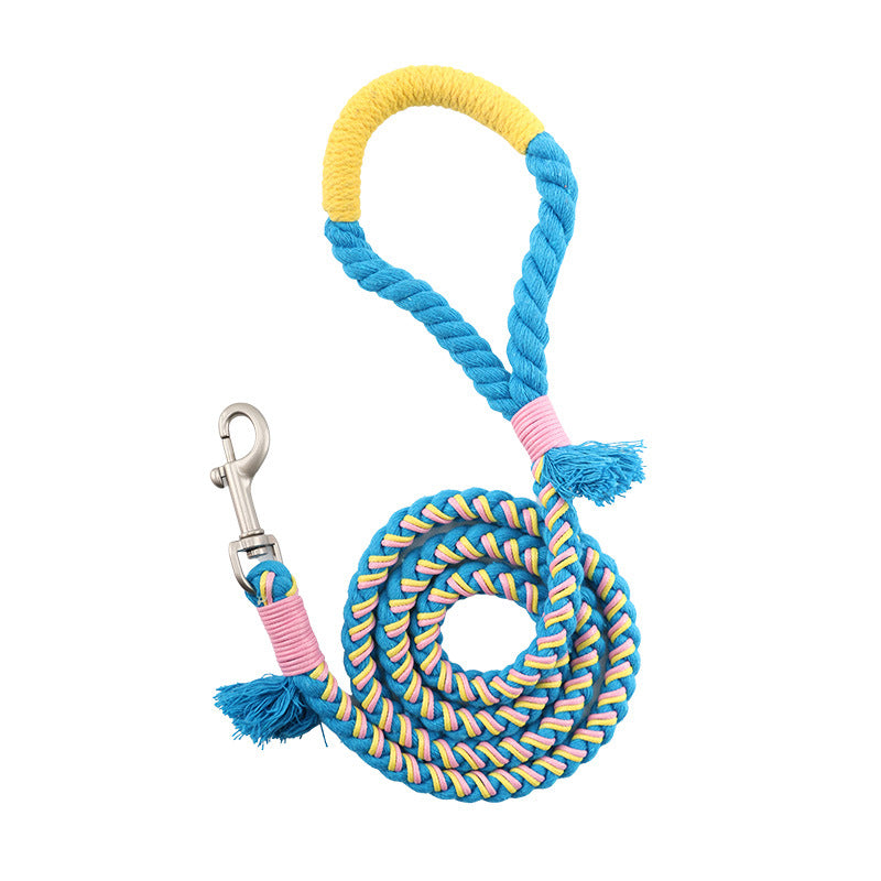Rope Dog Leash made with Handcrafted Cotton-6